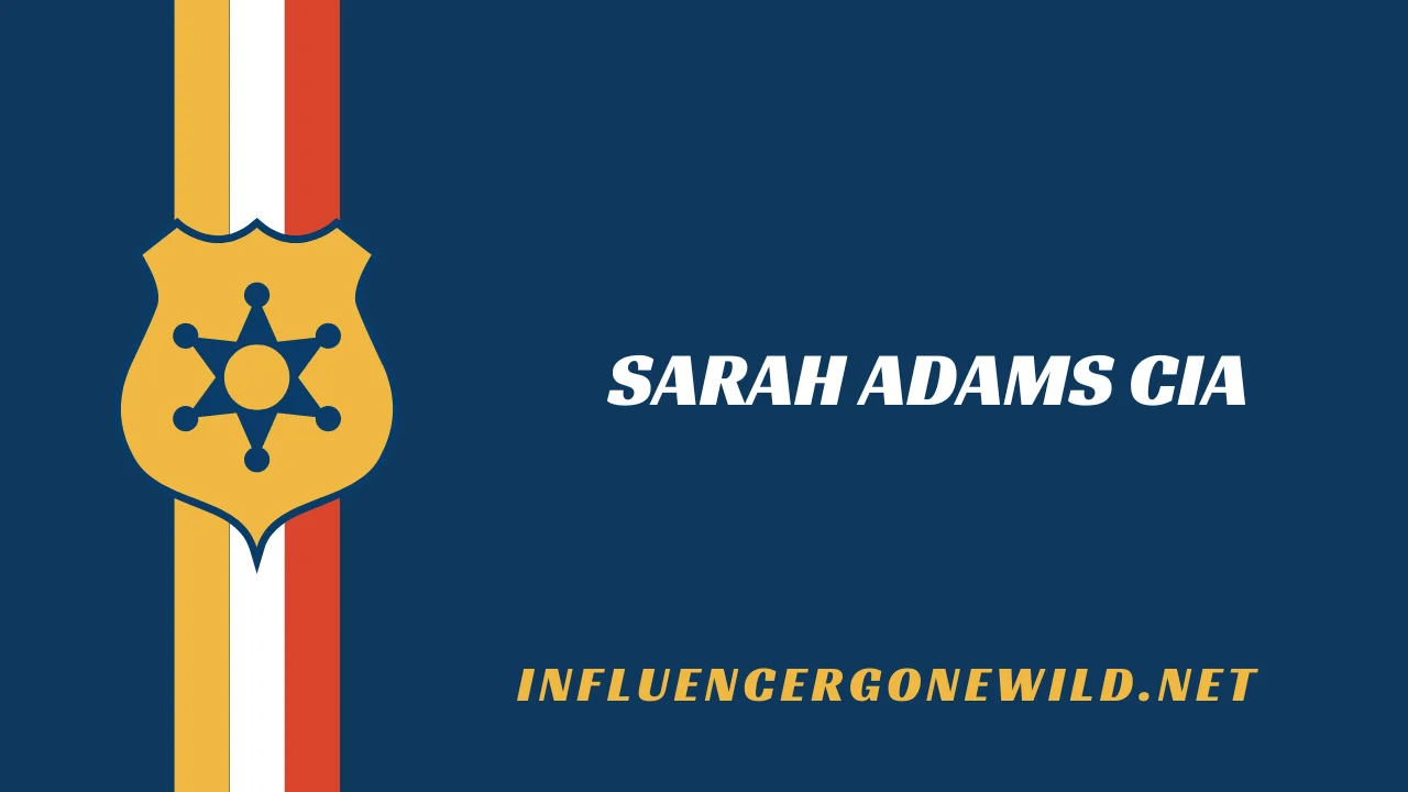 Sarah Adams CIA