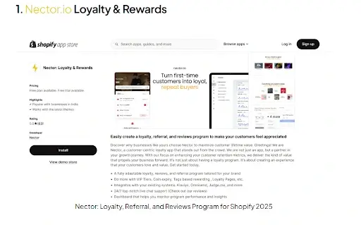 Nector – Best for High-Impact Loyalty Without the Complexity