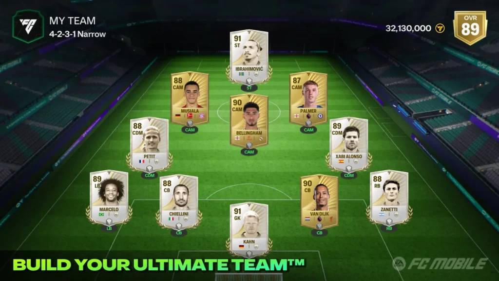 Unlocked Players And Stadiums