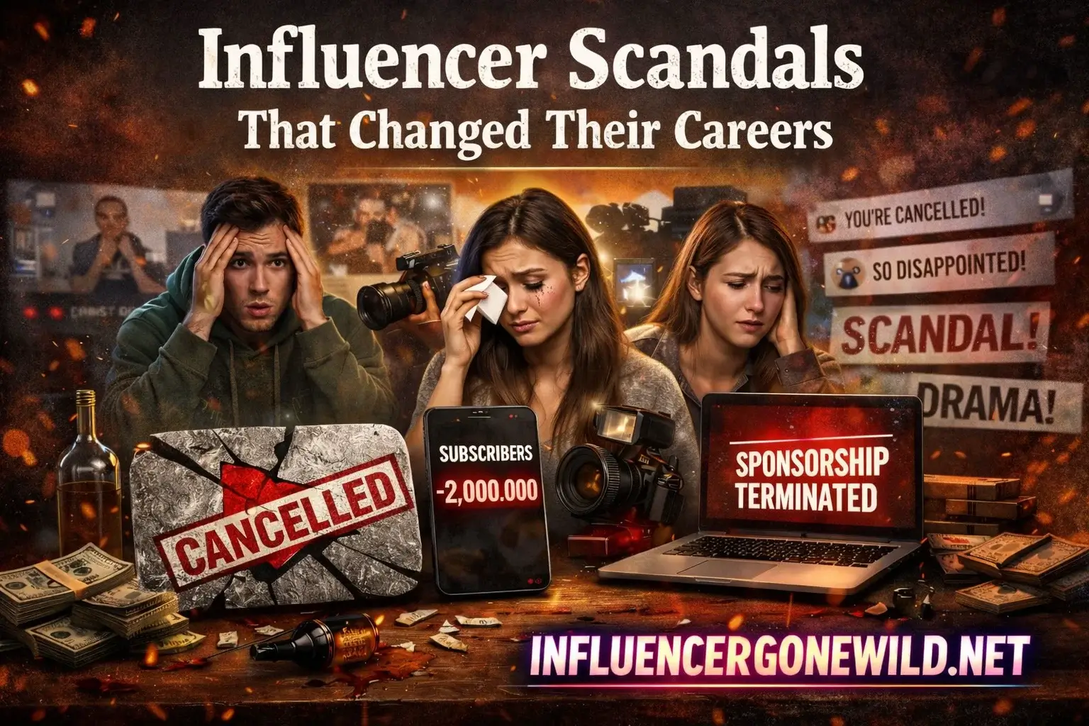 Influencer Scandals That Changed Their Careers