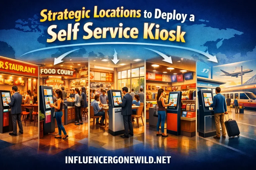 Strategic Locations to Deploy a Self Service Kiosk